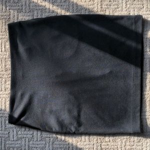 Black stretch knee length skirt, 6